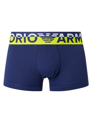 

Мужские плавки с логотипом Emporio Armani, синие, Синий, 111389-3F516-02734