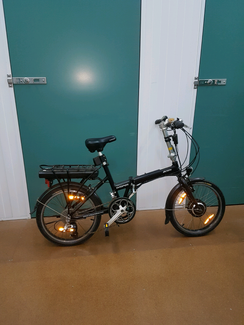 whisper 805fe folding electric bike
