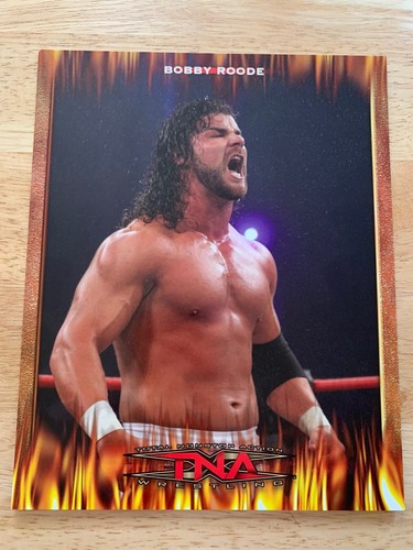 BOBBY ROODE ORIGINAL OFFICIAL TNA WRESTLING 8X10 PROMO PHOTO