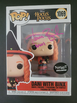 THORA BIRCH ''DANI WITH BINX'' CERTIFIED SIGNED FUNKO! INSCRIBED! HOCUS POCUS