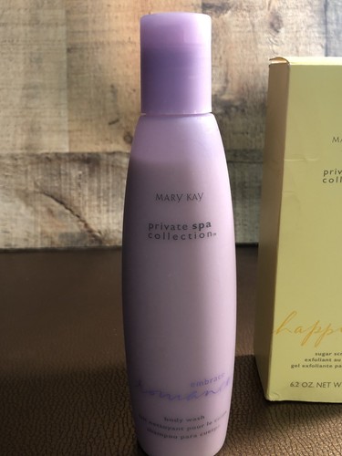 Mary Kay Private Spa Collection Embrace Sugar Scrub Body Wash Bundle