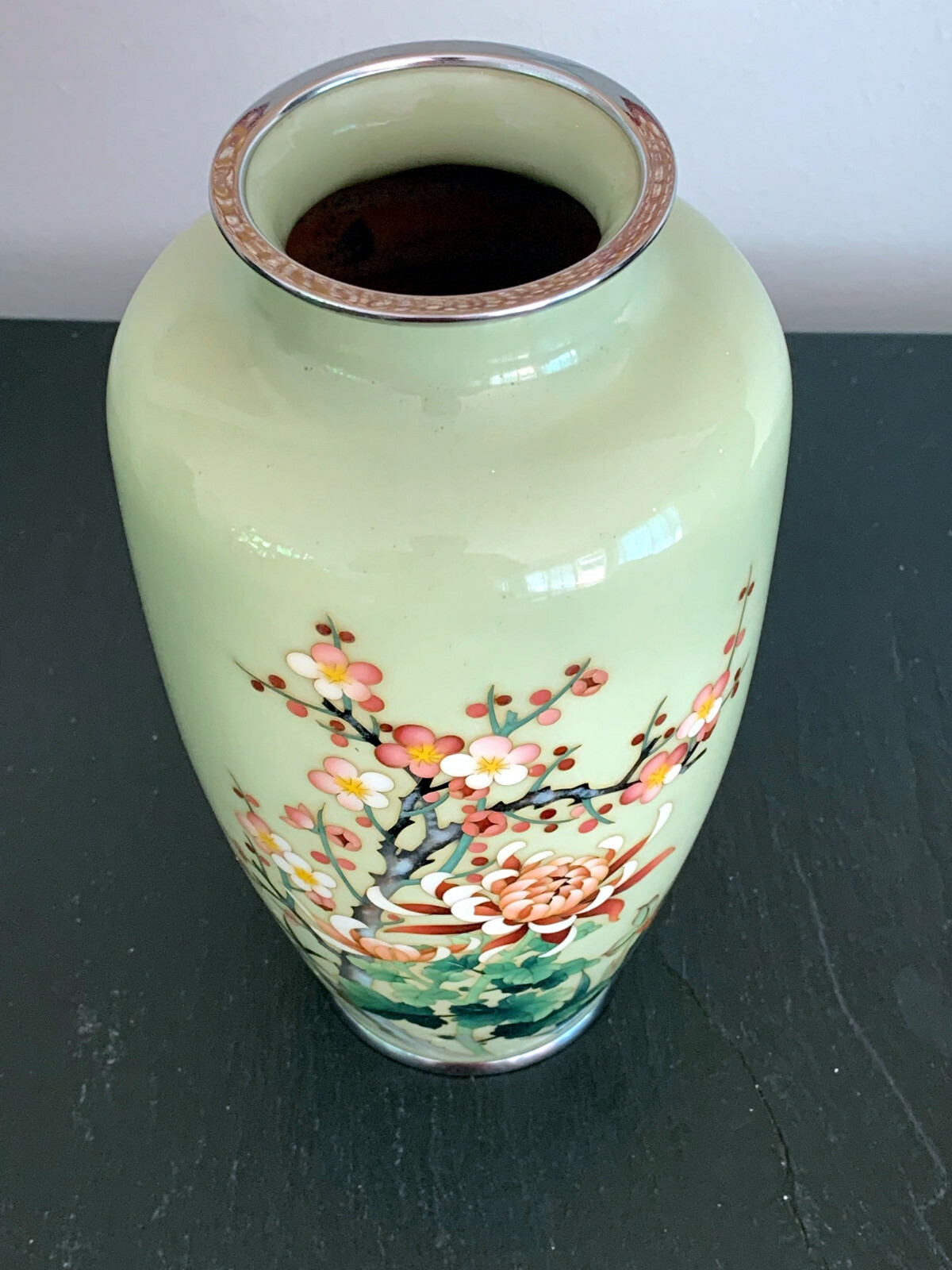 A Japanese Cloisonne Vase by Ando Jubei Meiji Period eBay