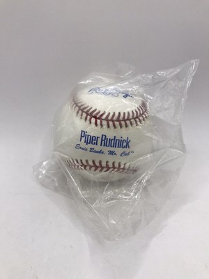 Rawlings Piper Rudnick Ernie Banks Mr. Cub Baseball Sealed
