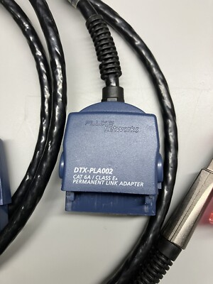 Fluke Networks DTX-PLA002 Cat 6a Perm Link Adapter for DTX-1800