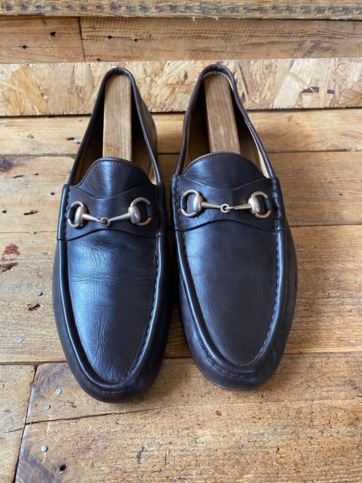 靴 90s Gucci Horsebit Loafers catalogo-gucci-1990-