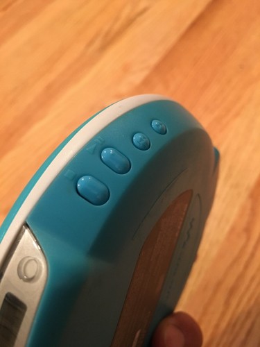 Sony Walkman G-protection Portable Battery CD - R/RW Player D-EJ001 Aqua Blue