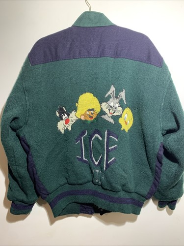 ICEBERG 90s 古着 LOONEY TUNES アウター　ジャケット Vtg 80s Iceberg Looney Tunes Jacket Bugs, Sylvester, T