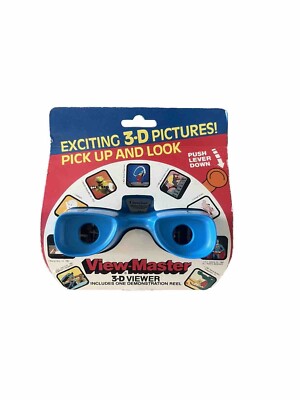 Retro Image 3D Viewer View Master Blue Classic Toy Original Packaging (1982)