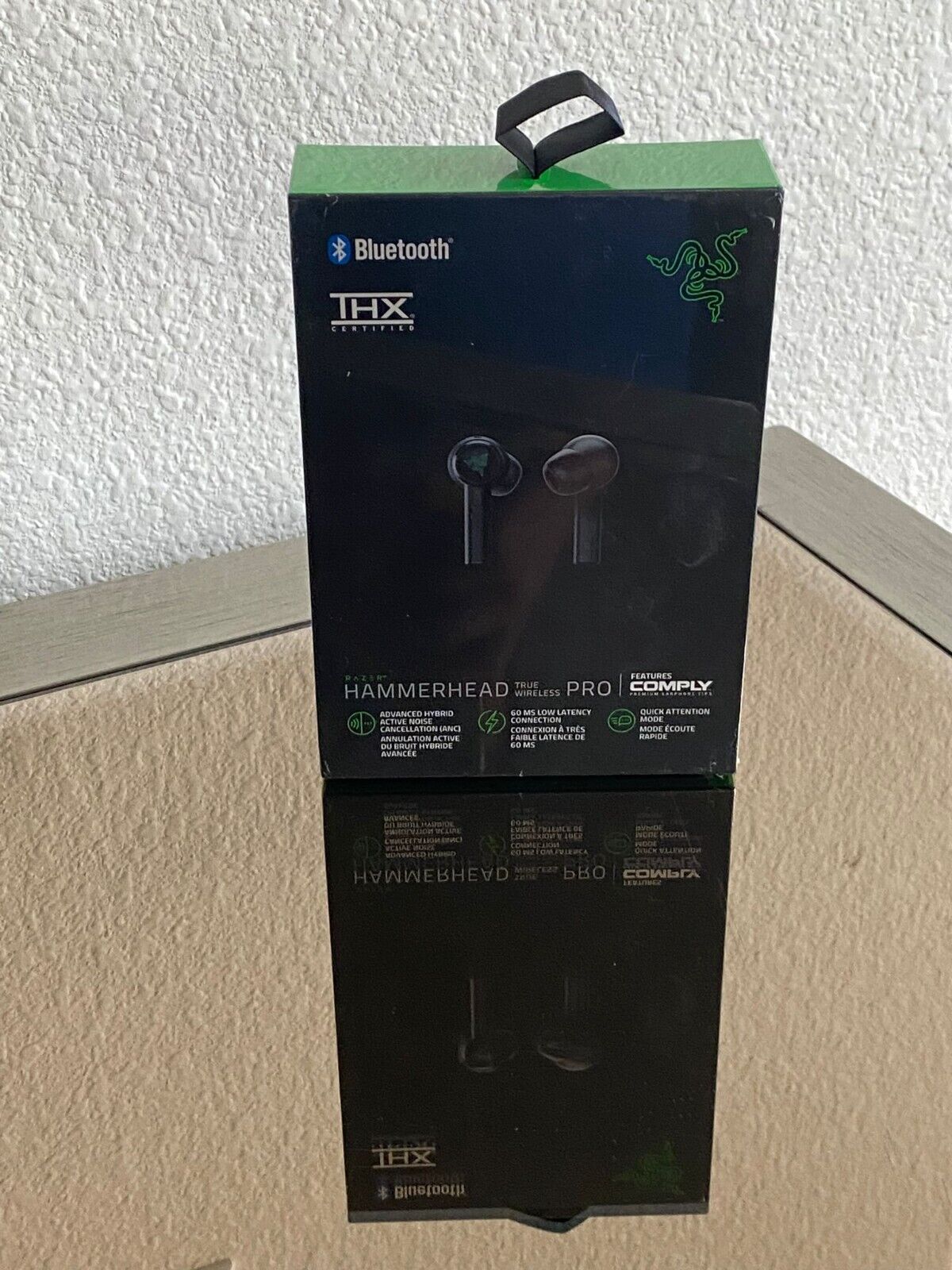 Razer Hammerhead True Wireless Pro In-Ear Headset - Black Razer Hammerhead True Wireless Pro In-Ear Headset - Black