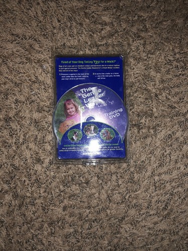 PetSafe Gentle Leader Headcollar w/ Training DVD LARGE 60-130 LBS Royal Blue NEW