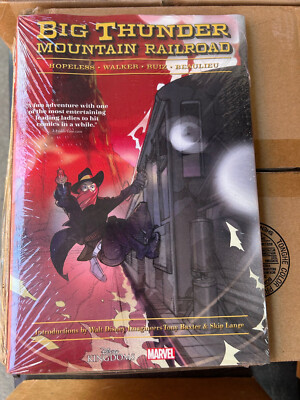 Big Thunder Mountain Railroad Disney Kingdom Marvel Sealed Hardback ExceL Cond