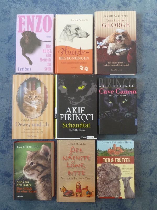 Tierkrimis/Tierromane: Cave Canem (Felidae); Tod & TrÃ¼Ffel; Enzo Ua, Tw. Neu+Ovp