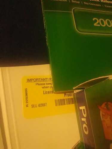 Intuit QuickBooks Pro 2008 - Includes CD License # Product # Instruction Guide