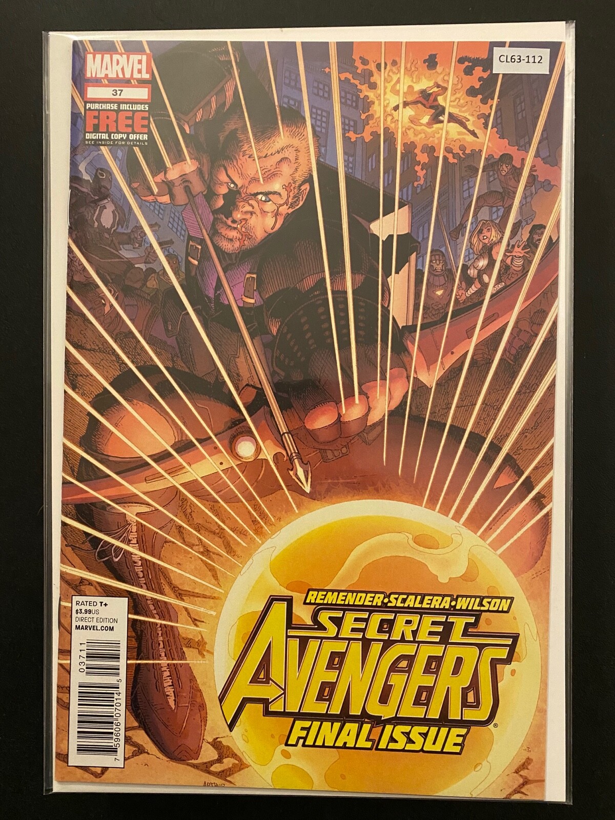 Secret Avengers 37 Final Issue High Grade Marvel Comic CL63