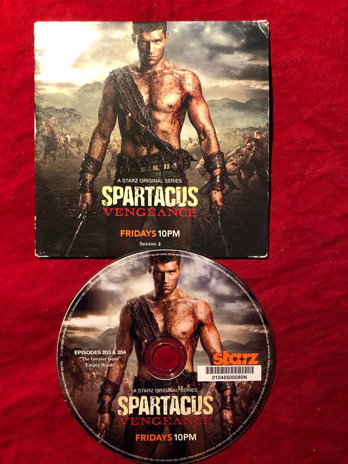 SPARTACUS SEASON 2 VENGEANCE EPISODES 203 & 208 STARZ