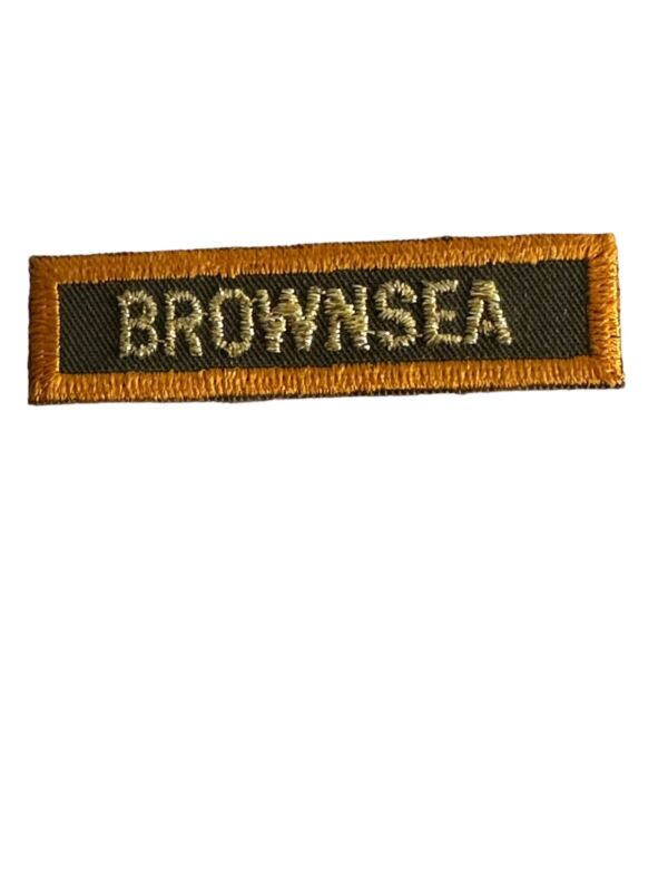 BSA Brownsea Strip Patch Vintage Boy Scouts of America