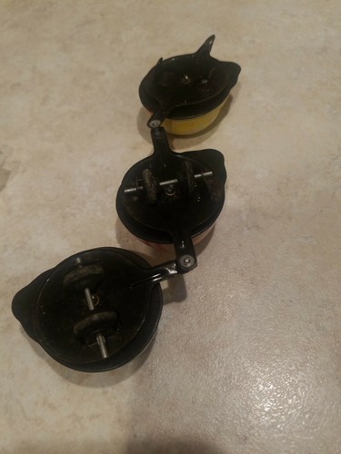 Bunny Family Parade tin wind-up rabbit train TPS Japan