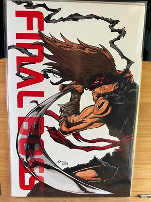 Final Boss #2 Comic Tyler Kirkham Afro Samurai Homage