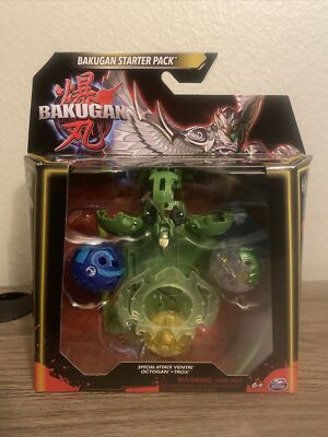 BAKUGAN Generation 3 DIAMOND STARTER PACK Special Attack Ventri Octagon Trox NEW