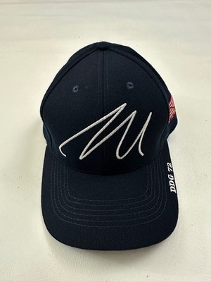 New The Corps USS Mahan DDG 72 Logo Blue Baseball Cap Hat One Size