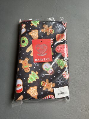 Harveys Shopper Tote Cookie Cutter Christmas Winter Holiday Ho Ho Ho