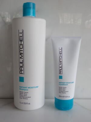 DUO Paul Mitchell Instant Moisture Shampoo 33.8 oz & conditioner 6.8 oz