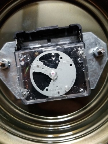 Vintage Elgin  Anniversary Clock 9 Inch for parts.
