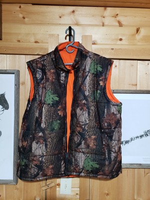 blaze orange camo coat