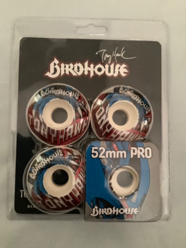 Birdhouse Tony Hawk Skateboard Wheels Set Of 4 52mm pro 99a durometer