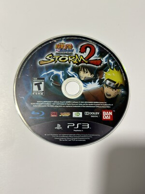 Naruto Shippuden: Ultimate Ninja Storm 2 (PS3) DISC ONLY NO TRACKING Tested
