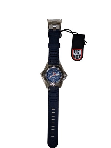 Pre-owned Luminox Navy Seal 200m Dive Sapphire Blue Dial / Blue Band Watch Xs.3253