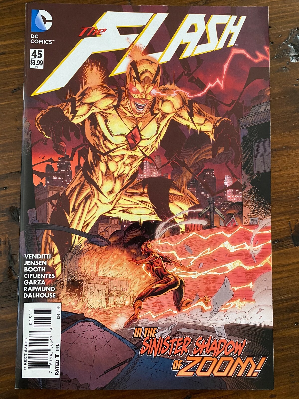 DC THE FLASH #45 Professor Zoom Cover 9.4 NM | eBay