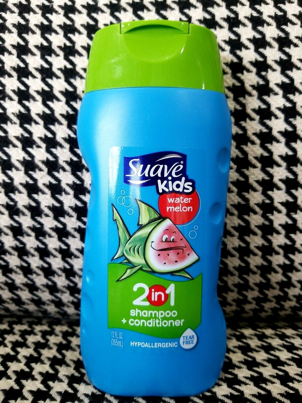 Suave Kids Watermelon 2in1 Shampoo and Conditioner (4 X 12oz)