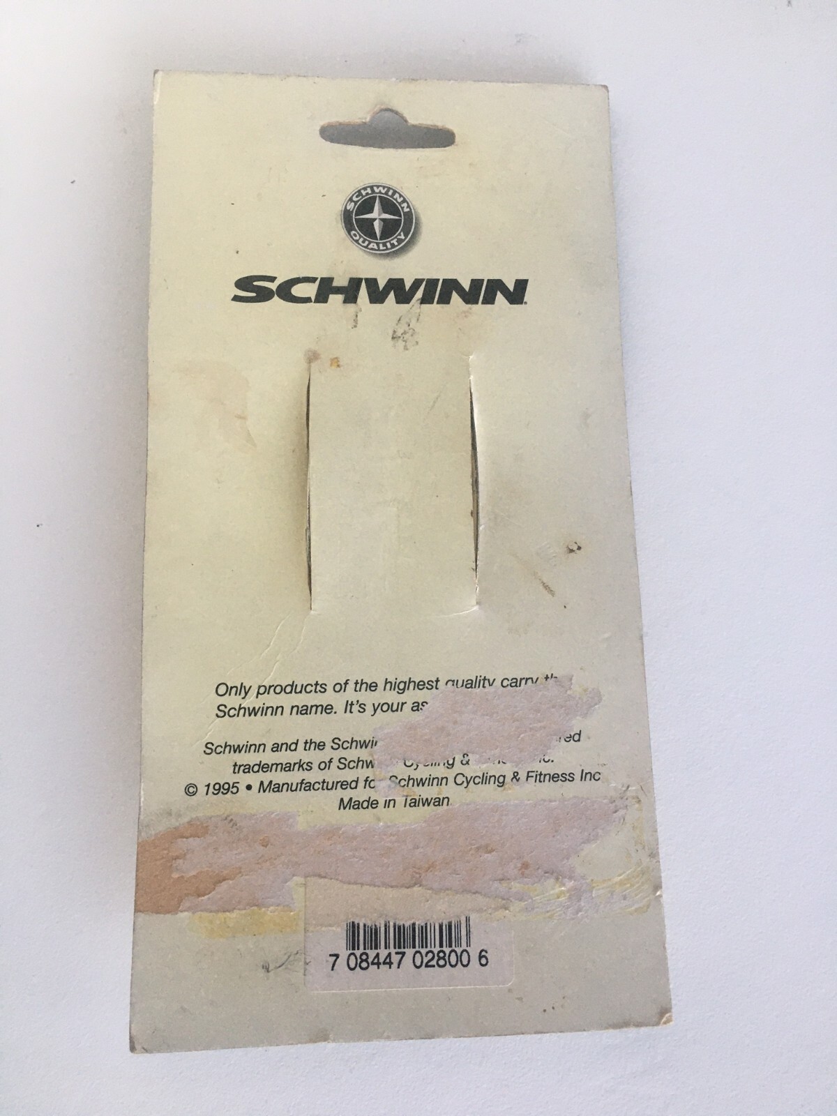 Schwinn Phantom Head Badge 1995 NOS Custom Patina Brass Chrome
