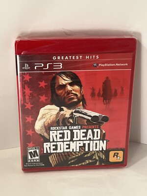 PS3 Red Dead Redemption Sony PlayStation NEW Factory Sealed Auction Finds 702