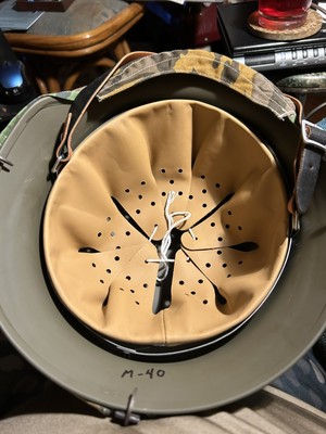 WW2 German M40 Helmet- WW2 M1940 Stahlhelm, Reproduction | eBay