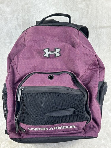 STORM バックパック ブラック/ブルー/グレー Under Armour Storm Backpack Purple Water Resistant Multi