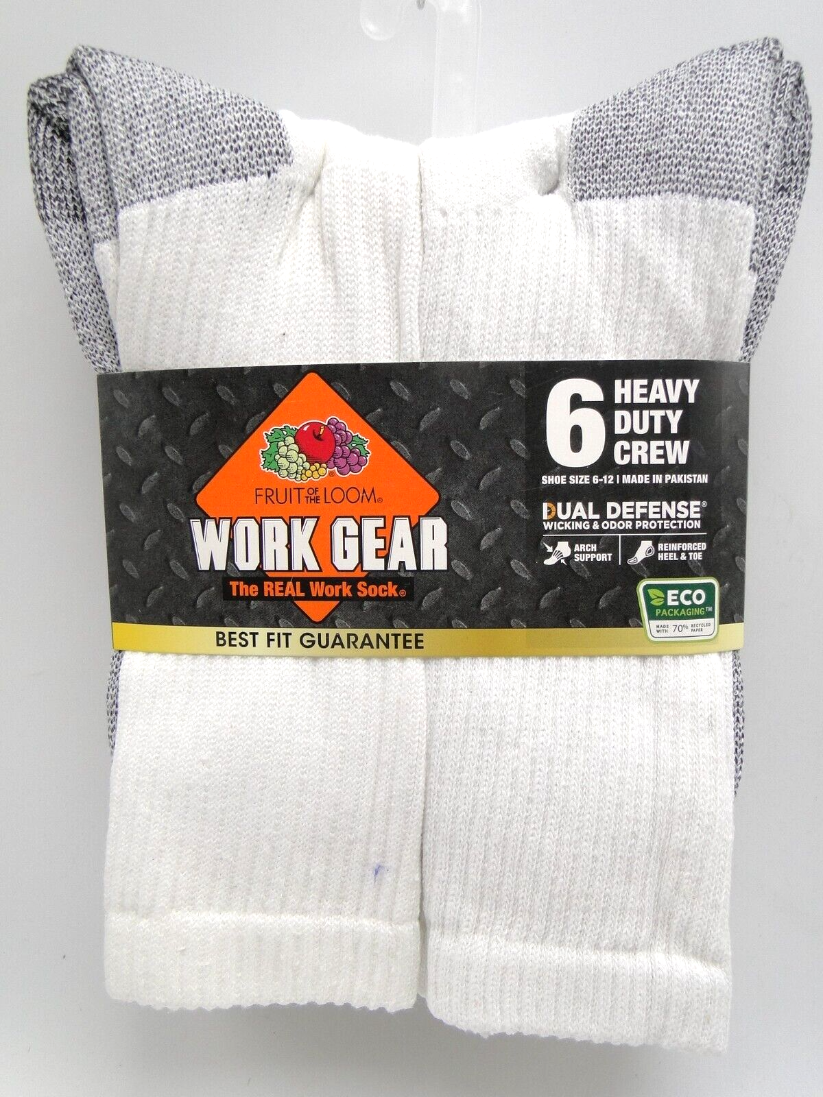 6-12 Fruit Of The Loom Heavy Duty Work Gear