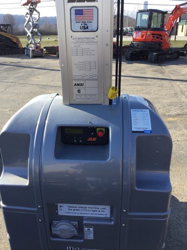 JLG-NEW Mobile Vertical Lift. Model 20MVL W Crane Hook & Extension Platform.