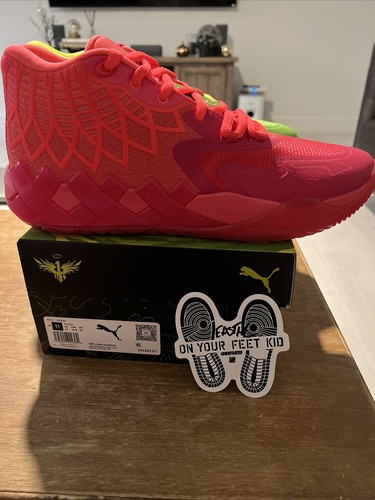 Pre-owned Puma Size 11 -  Mb.01 X Rick And Morty Mismatched 2022 Brand Deadstock Unworn In Red