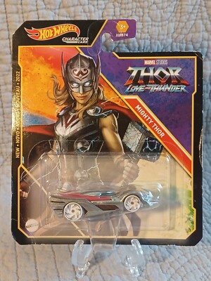 2022 Hot Wheels Character Cars MARVEL MIGHTY THOR Love and Thunder New Near Mint