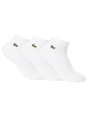 

Lacoste Mens Sport 3 Pack Short Socks, Белый, RA4183-00-Z92