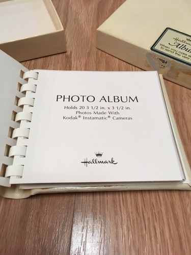 Baby Faces Photo Album Brag Book Hallmark In Original Box New Old Stock Vintage