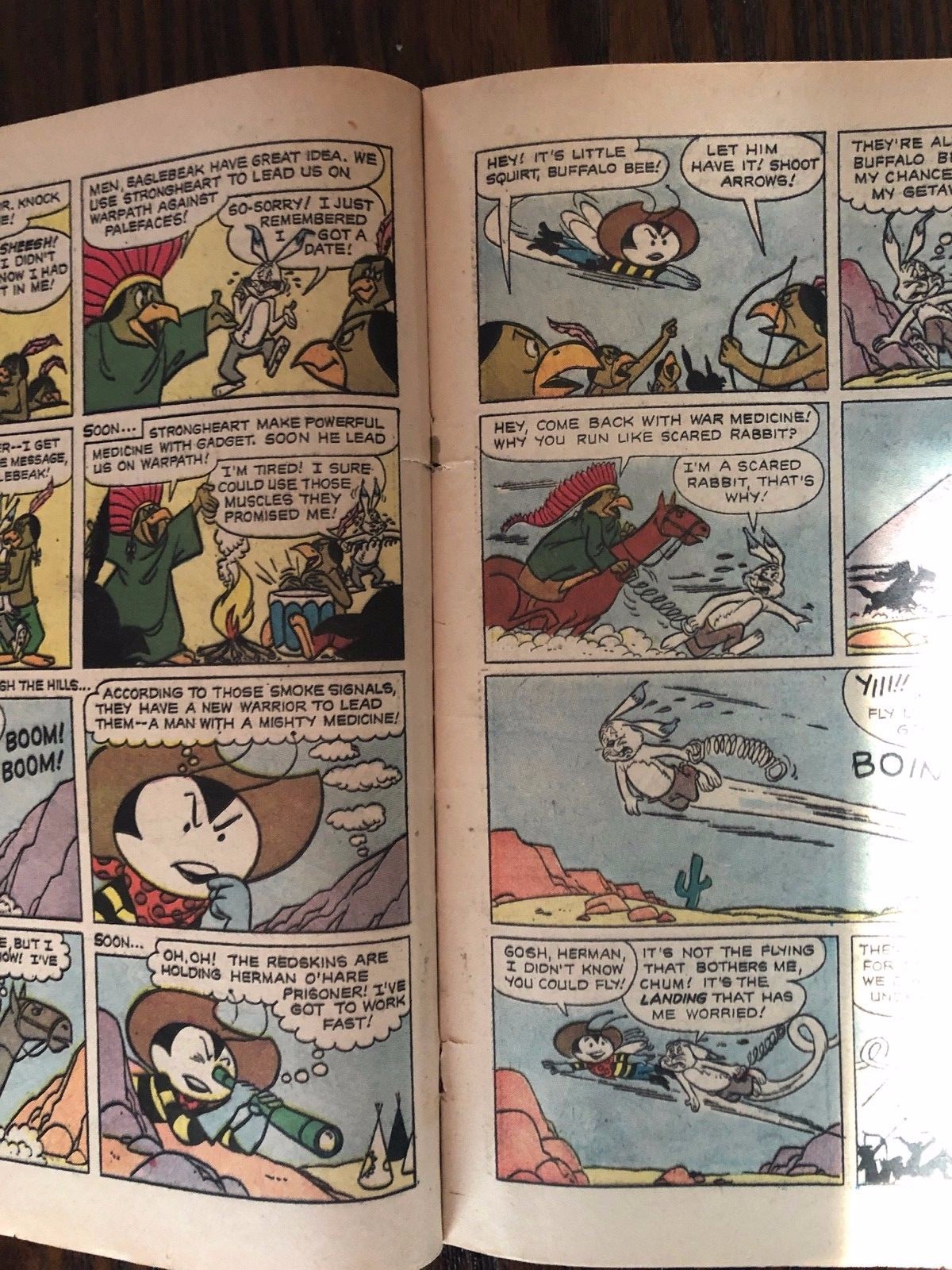 Buffalo Bee- Dell Four Color Comic- #1002 Free Shipping