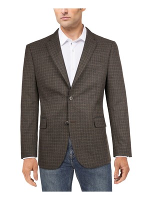 

TOMMY HILFIGER Мужской серый блейзер Windowpane в клетку