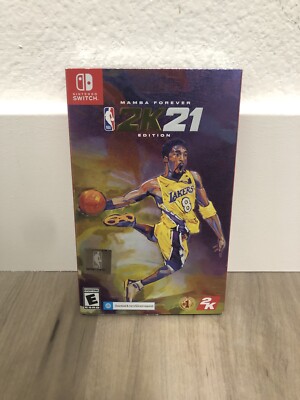 NBA 2K21 Nintendo Switch Mamba Forever Edition - New, Sealed