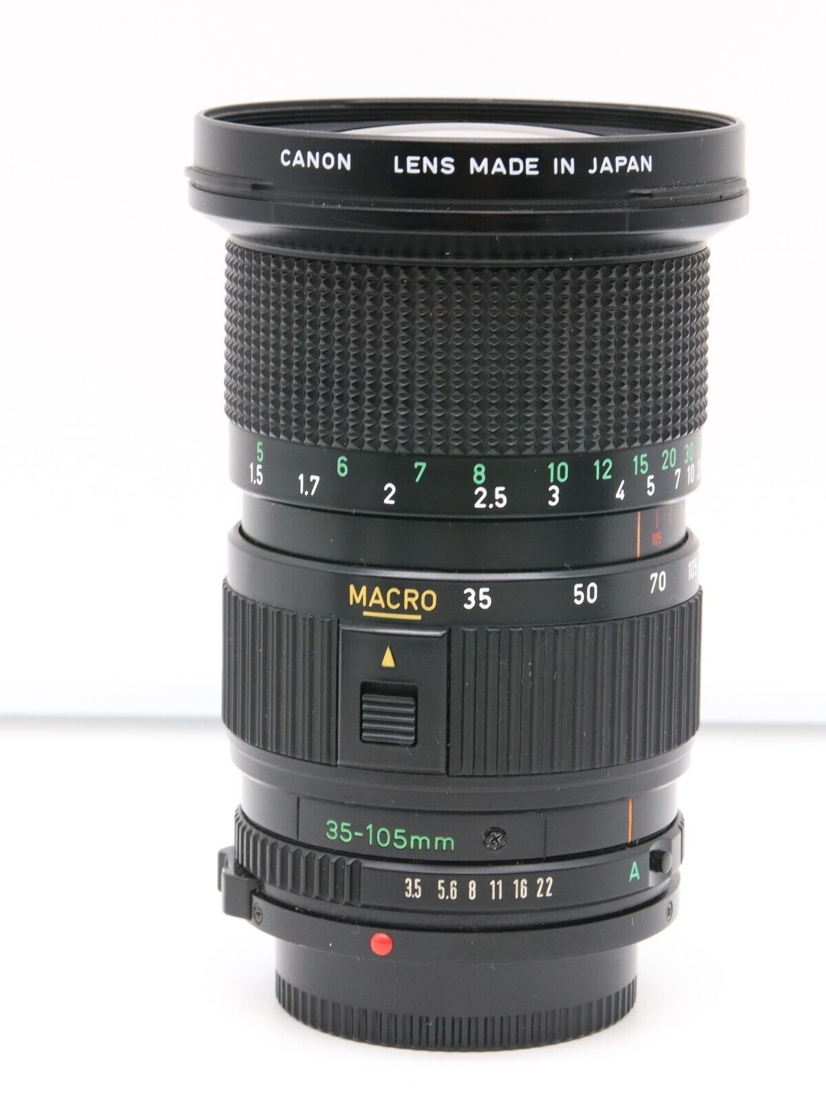 キャノン Canon New FD35-105mm F3.5 New FD35-105mm f/3.5 - Canon Camera Museum