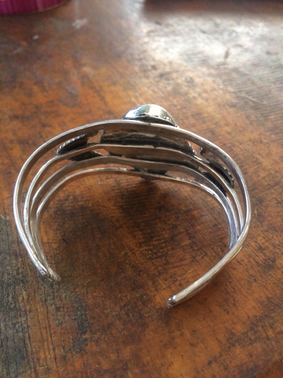 PIRME ROYSTON TURQUOISE BRACELET* TALBURT, NEVADA~STERLING