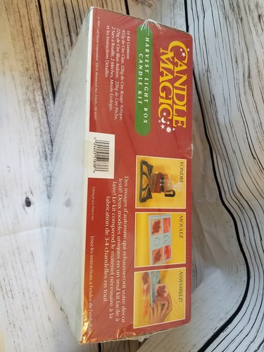 12.19) Candle Magic Harvest Light Box Candle kit new Factory Sealed 51838