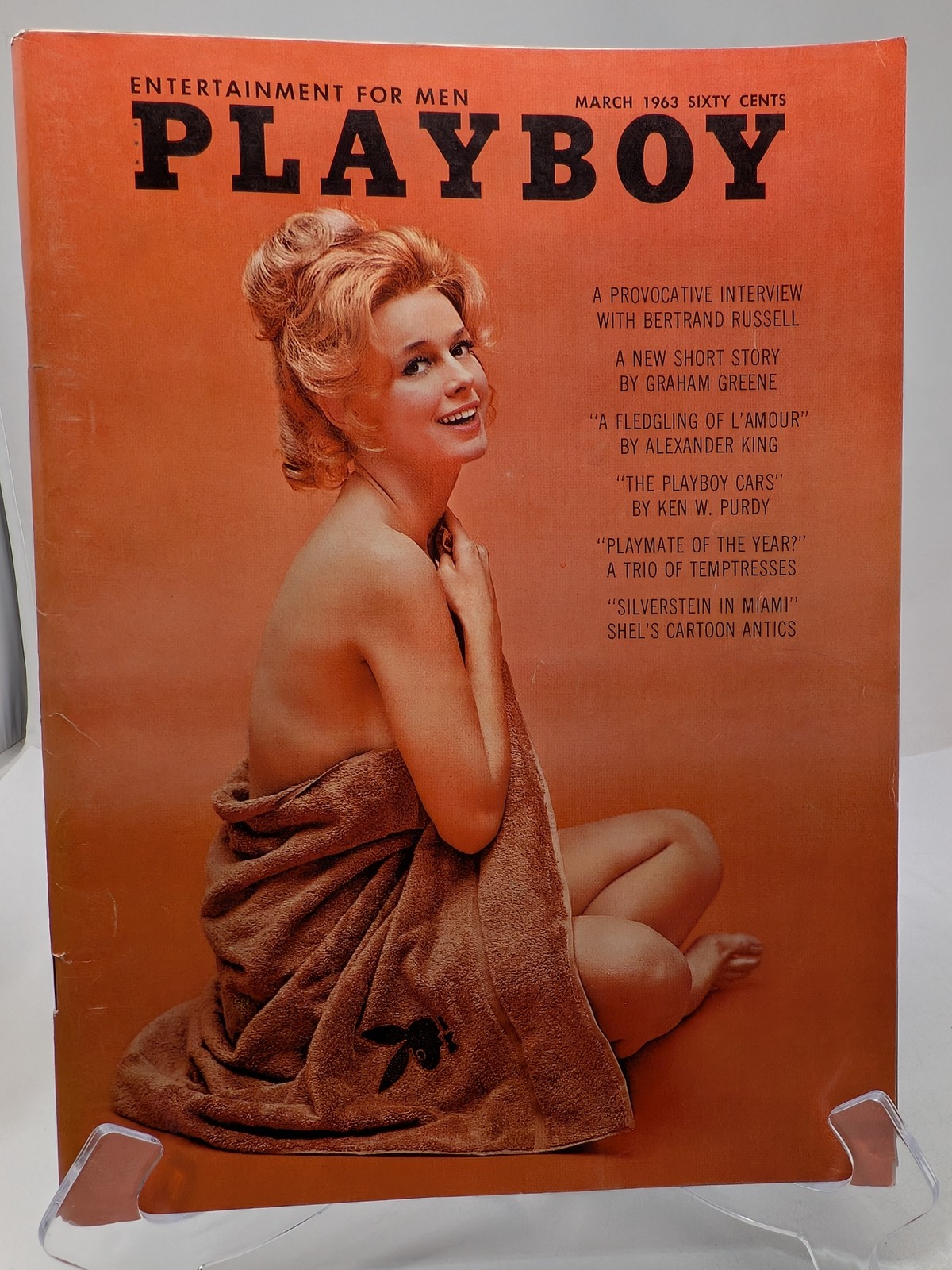 Playboy Magazine March 1963 🔥 CG Cynthia Maddox 🔥 PM Adrienne Moreau 🔥 B
